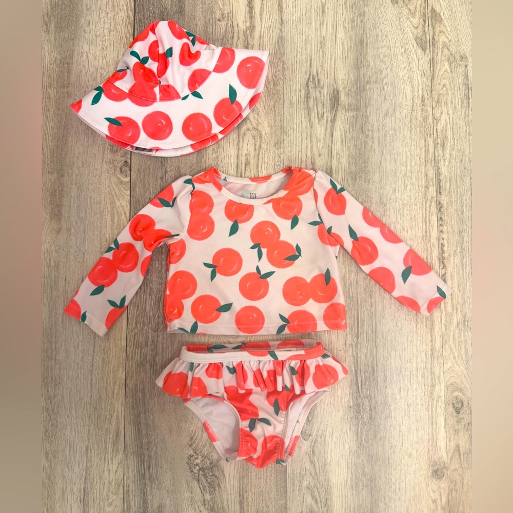 GAP Kids Swim Set - orange and White
